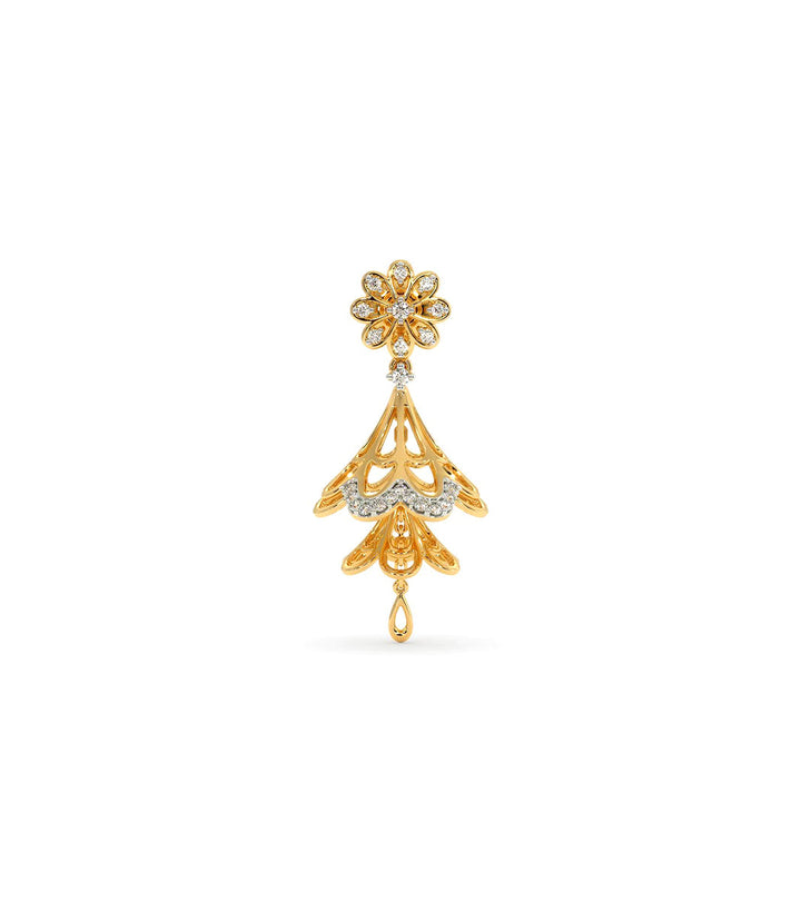 Flower jhumka