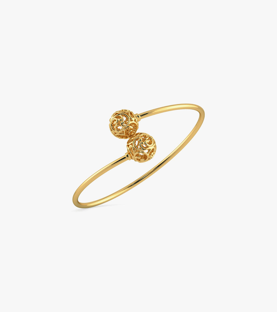 Blossom diamond bangle