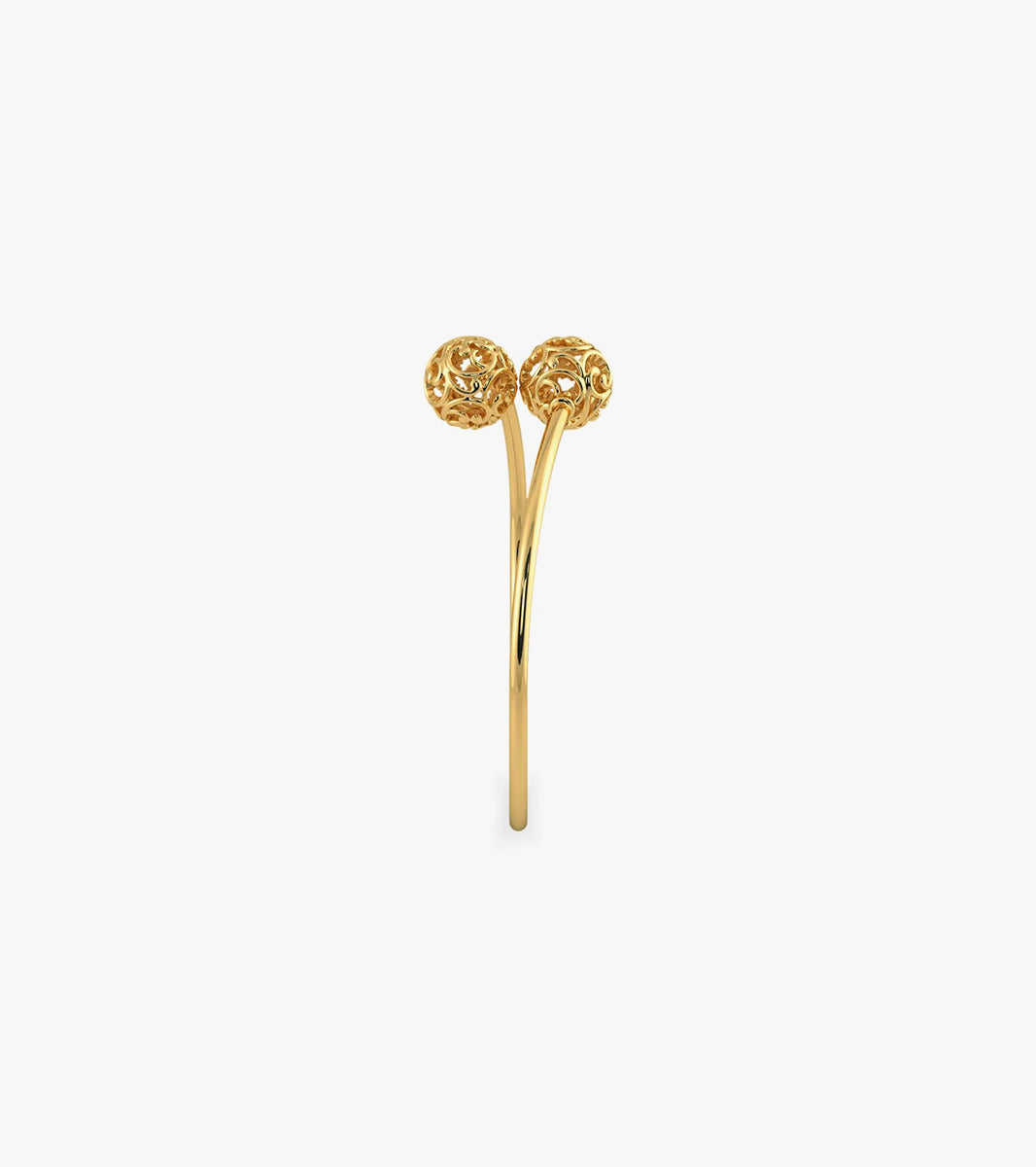 Blossom diamond bangle