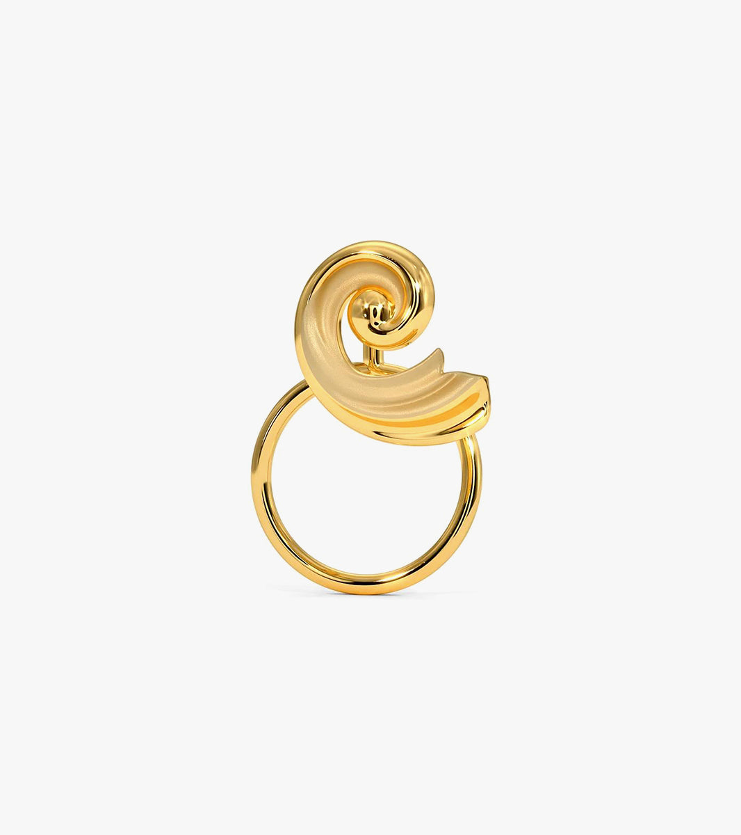 Gold nose pin