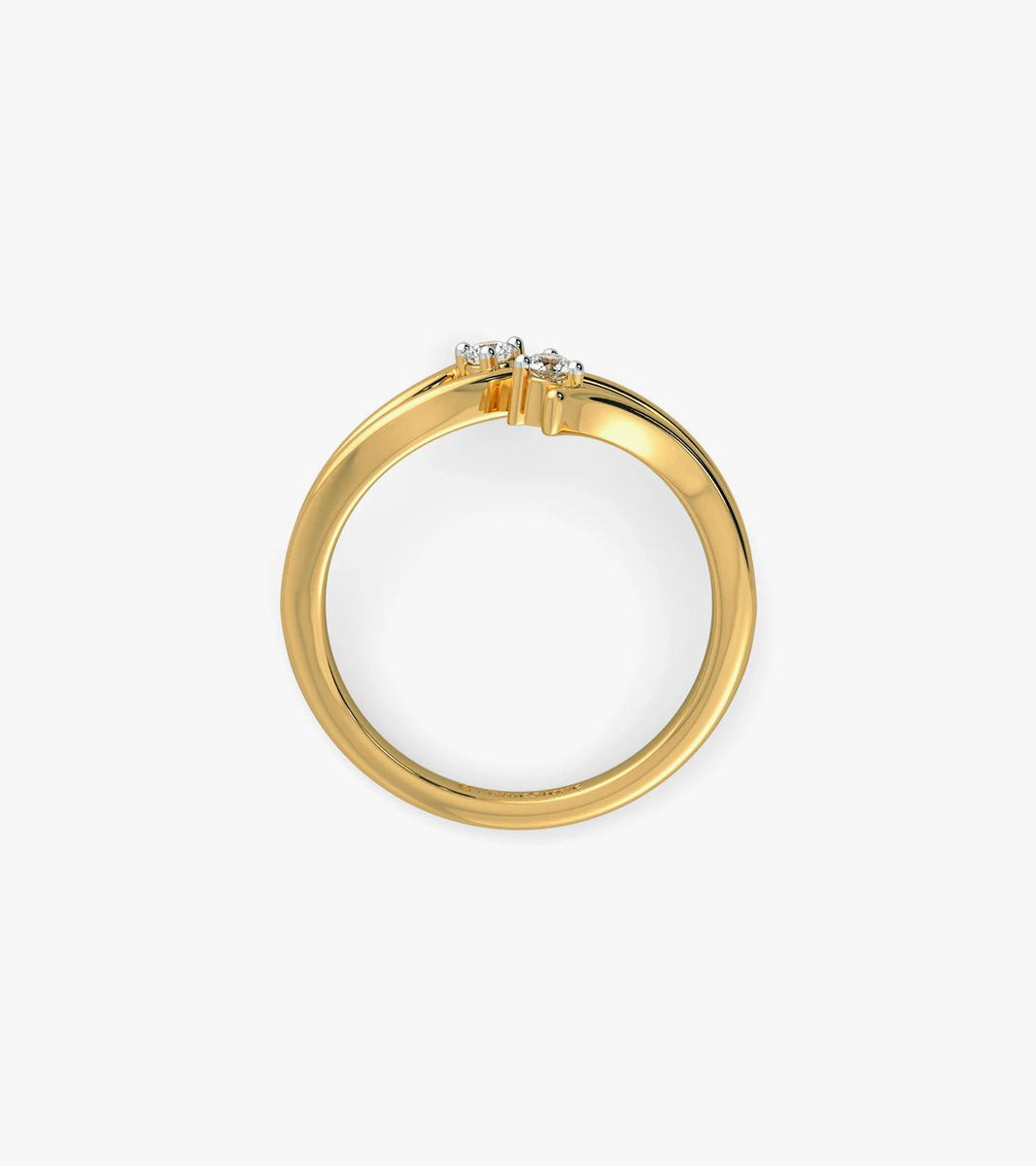 Glitter diamond ring