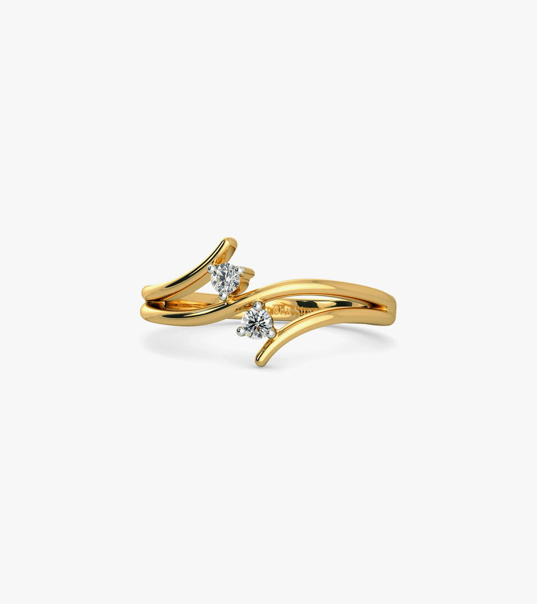 Glitter diamond ring