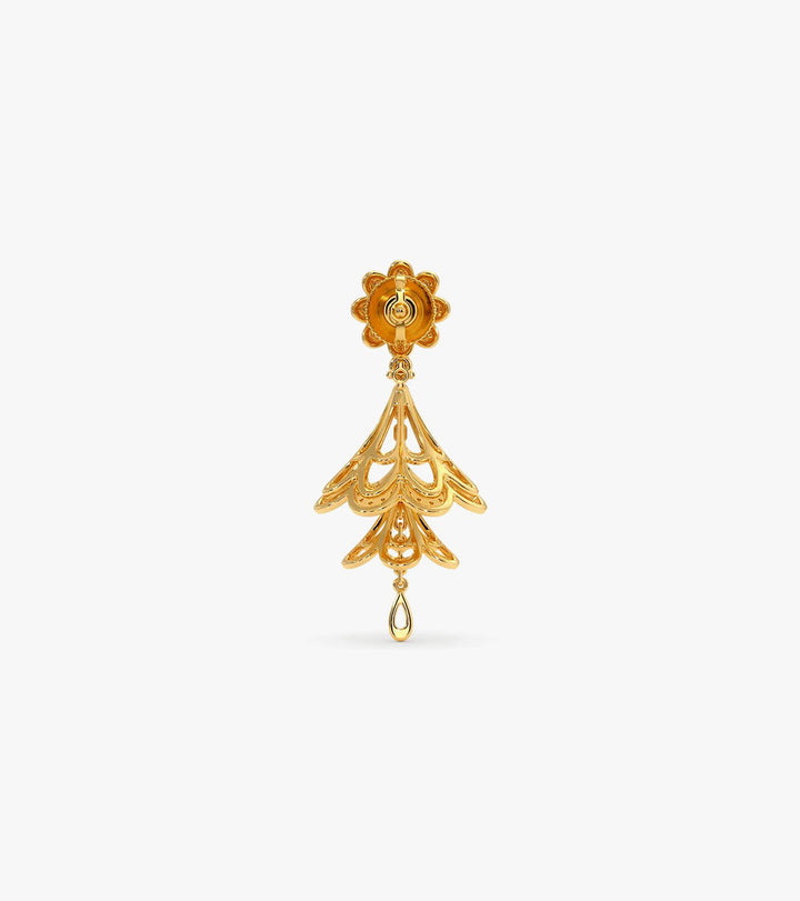 Gemstone jhumkas